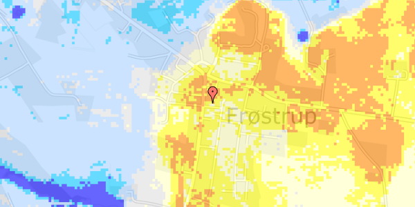 Ekstrem regn på Søndergade 11