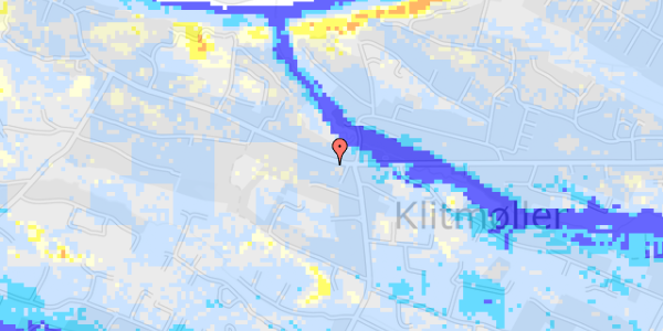 Ekstrem regn på Ørhagevej 91