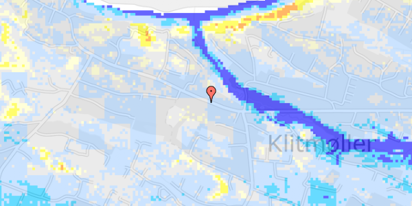 Ekstrem regn på Ørhagevej 99A