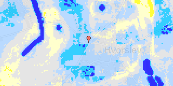 Ekstrem regn på Danstrupvej 15