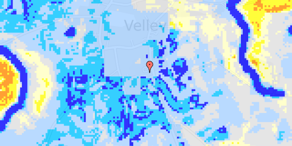 Ekstrem regn på Højvejen 6