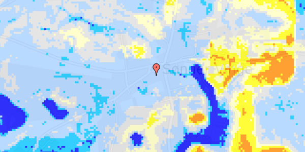 Ekstrem regn på Kirkebakken 3