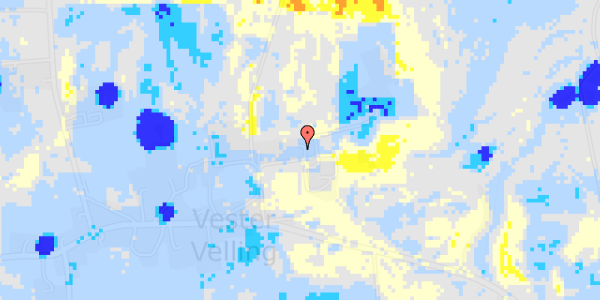 Ekstrem regn på Kirkevej 13