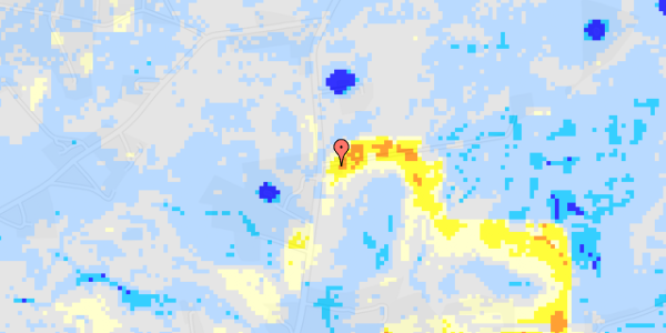 Ekstrem regn på Lille Thorupvej 10