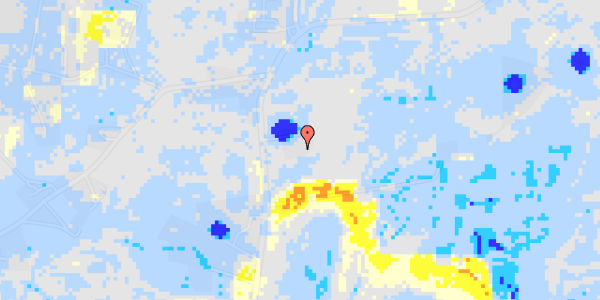 Ekstrem regn på Lille Thorupvej 14