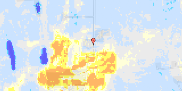 Ekstrem regn på Lådnehøjvej 4