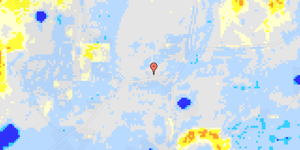 Ekstrem regn på Mads Møllersvej 2