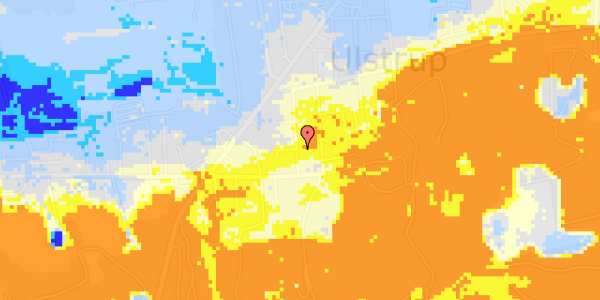 Ekstrem regn på Nyvangsvej 11