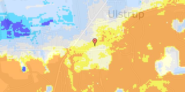 Ekstrem regn på Nyvangsparken 8