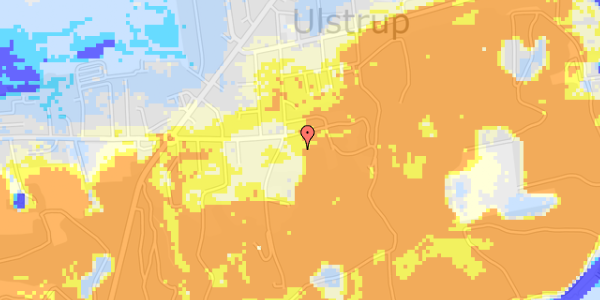 Ekstrem regn på Skolevej 24