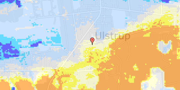 Ekstrem regn på Solsortevej 12