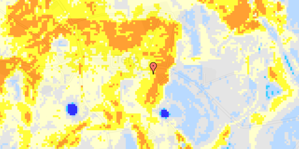 Ekstrem regn på Tuesbakkevej 24