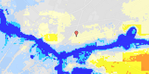 Ekstrem regn på Bredgade 2, 1. 