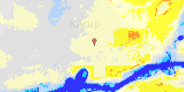 Ekstrem regn på Egevej 13