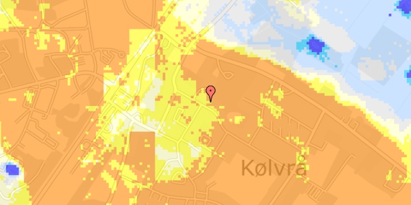 Ekstrem regn på Lærkevej 7