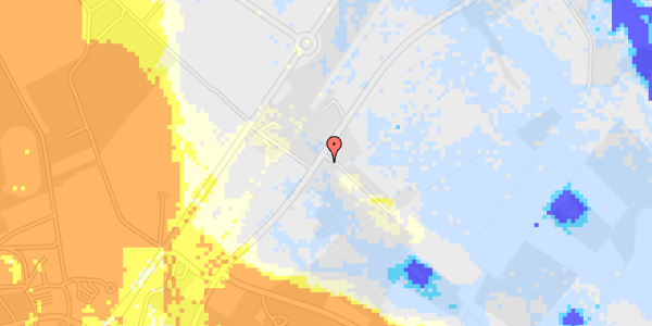 Ekstrem regn på Porsevej 2