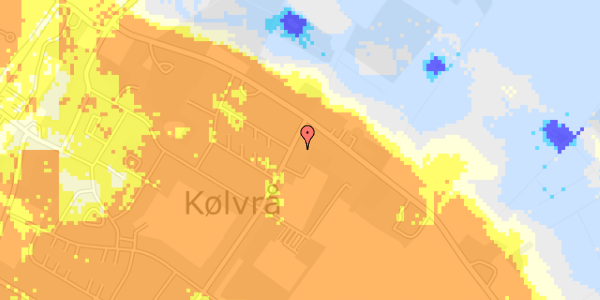 Ekstrem regn på Ringvej 118