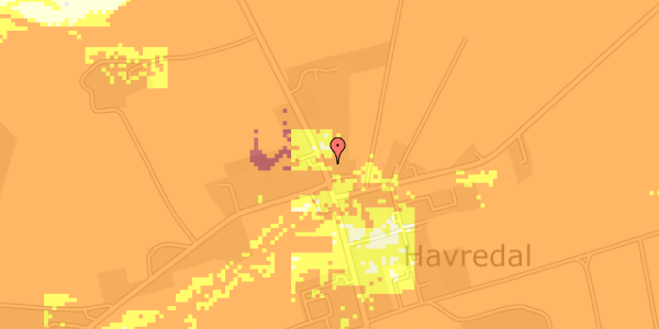 Ekstrem regn på Ulvedalsvej 15