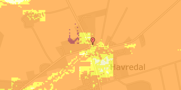 Ekstrem regn på Ulvedalsvej 17, st. th