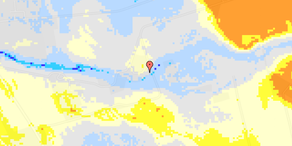 Ekstrem regn på Åhusevej 52