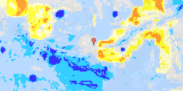 Ekstrem regn på Ansvej 61