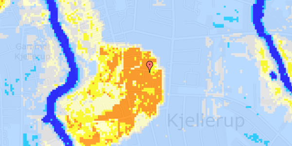 Ekstrem regn på Bakkevænget 12