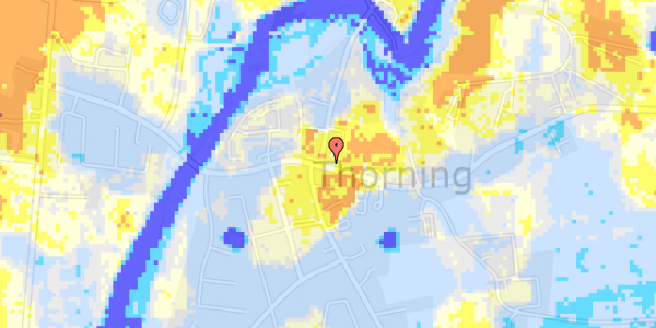 Ekstrem regn på Blichersvej 15B, st. th