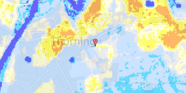 Ekstrem regn på Blichersvej 40, st. 