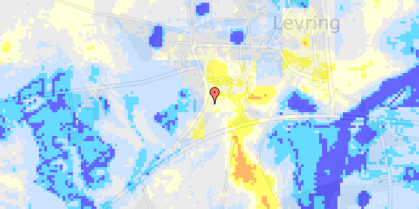 Ekstrem regn på Bygaden 14