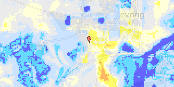 Ekstrem regn på Bygaden 17