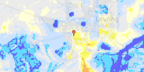 Ekstrem regn på Bygaden 24