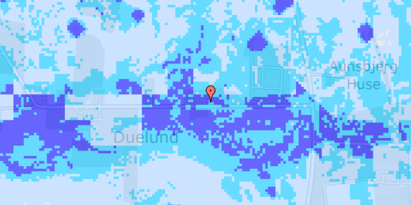 Ekstrem regn på Duelundvej 8