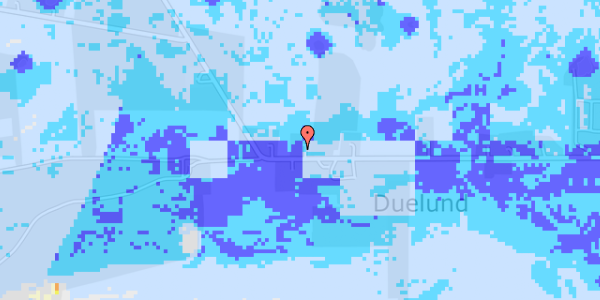 Ekstrem regn på Duelundvej 16