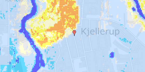 Ekstrem regn på Egebakken 10