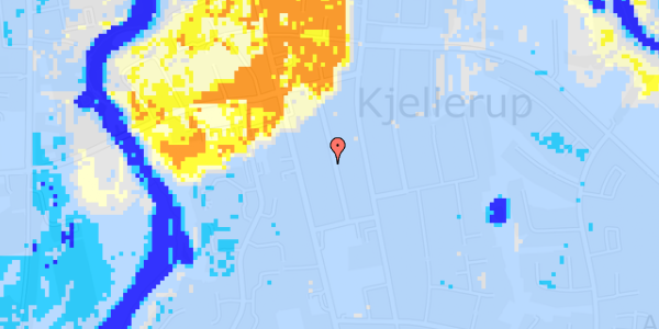 Ekstrem regn på Egebakken 18