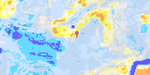 Ekstrem regn på Egernvej 50A