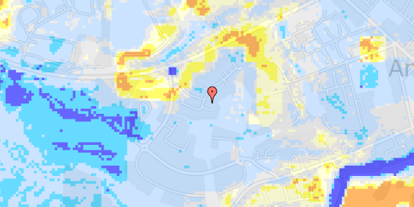 Ekstrem regn på Egernvej 62B