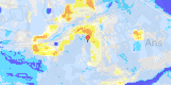 Ekstrem regn på Egernvej 80