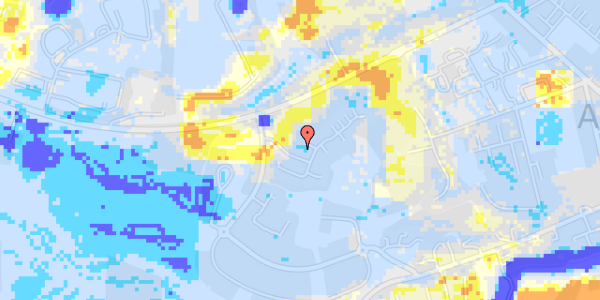 Ekstrem regn på Egernvej 120