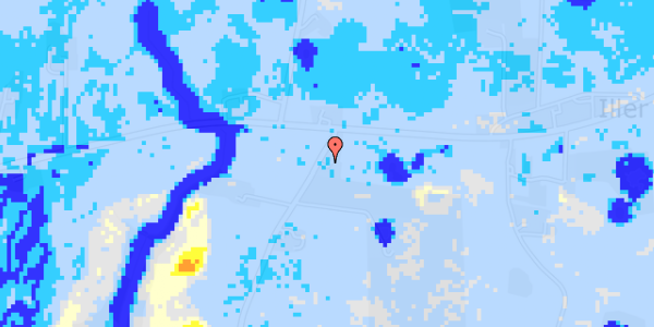 Ekstrem regn på Frausingvej 5