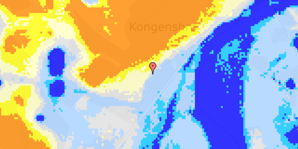 Ekstrem regn på Gl Kongevej 79