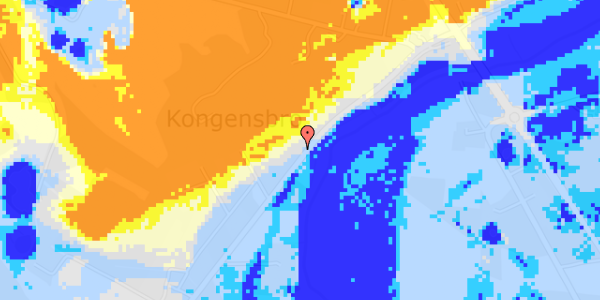 Ekstrem regn på Gl Kongevej 99