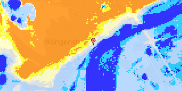 Ekstrem regn på Gl Kongevej 103A