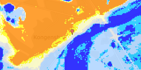 Ekstrem regn på Gl Kongevej 103B