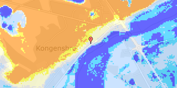 Ekstrem regn på Gl Kongevej 105