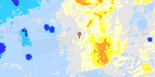 Ekstrem regn på Grønbækhusevej 2