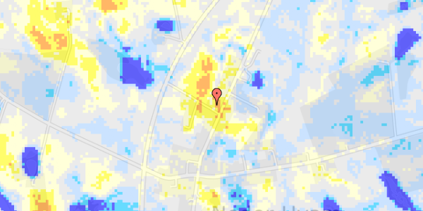 Ekstrem regn på Hans Tausens Vej 2