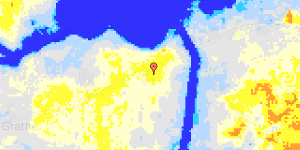 Ekstrem regn på Haugevej 49