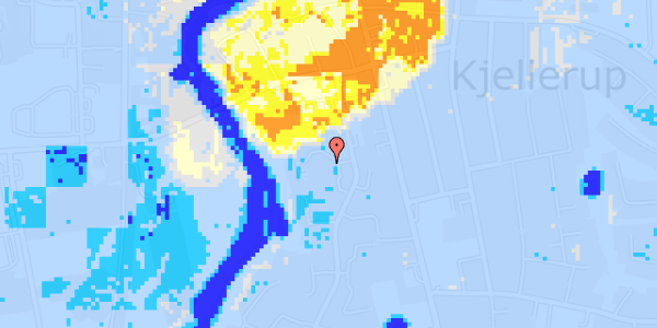 Ekstrem regn på Humlehaven 43