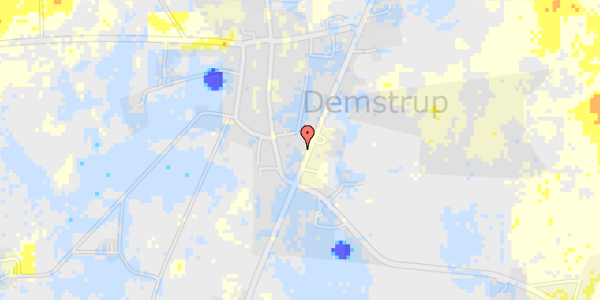 Ekstrem regn på Kjellerupvej 42